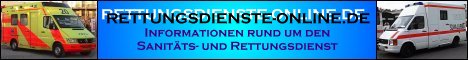 Blaulicht-Bannertausch